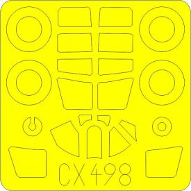 Eduard P-40N (Special Hobby) maszkoló