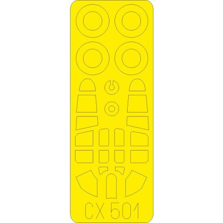 Eduard Kittyhawk Mk. Ia (Special Hobby) maszkoló