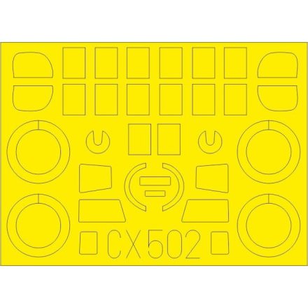 Eduard C-47 (Hobby Boss) maszkoló