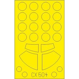 Eduard B-2A (Modelcollect) maszkoló