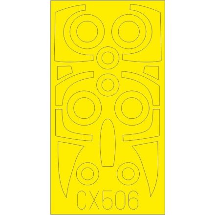 Eduard FG.1 Phantom (Airfix) maszkoló