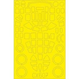 Eduard B-25C/ D (Airfix) maszkoló