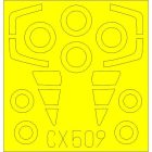 Eduard F-106A (Trumpeter) maszkoló