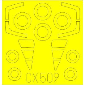 Eduard F-106A (Trumpeter) maszkoló