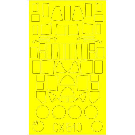 Eduard P-61A (Hobby Boss) maszkoló