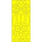 Eduard MiG-21MF TFace (Eduard) maszkoló