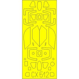 Eduard MiG-21MF TFace (Eduard) maszkoló