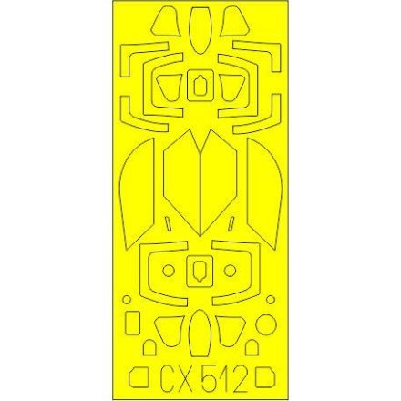 Eduard MiG-21MF TFace (Eduard) maszkoló