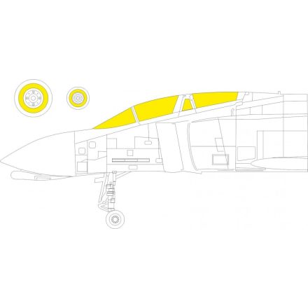 Eduard F-4C (Fine Molds) maszkoló