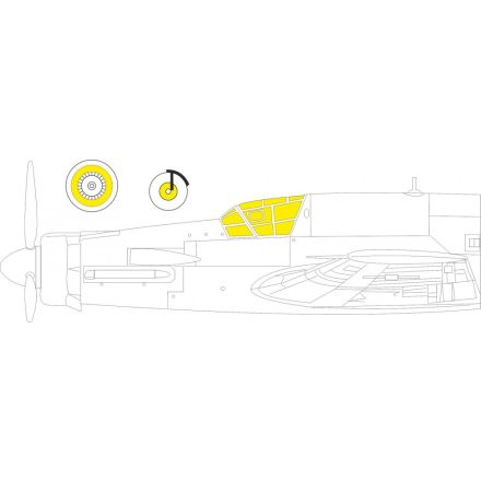 Eduard Do 335A (Dragon, Hobby 2000) maszkoló