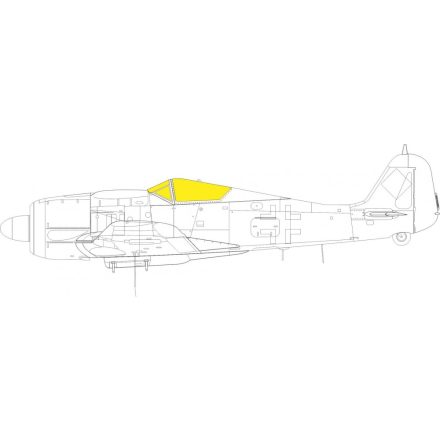 Eduard Fw 190A-8/ R2 (Eduard) maszkoló