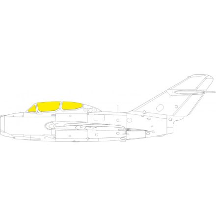 Eduard UTI MiG-15 (Eduard) maszkoló