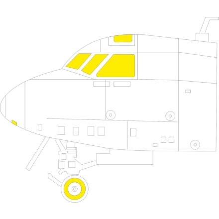 Eduard E-2C (Heller) maszkoló