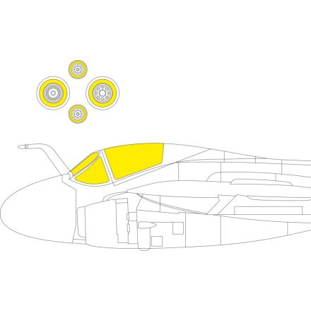 Eduard A-6E TRAM (Trumpeter) maszkoló