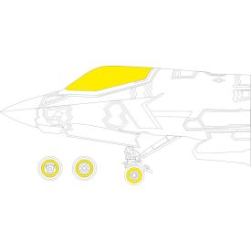 Eduard F-35C (Tamiya) maszkoló