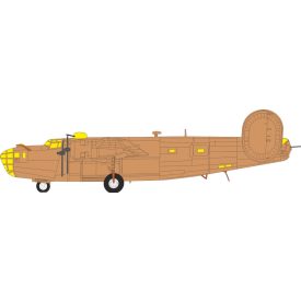 Eduard B-24D (Airfix) maszkoló