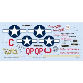 Eduard P-51D-5 "15th AF" matrica