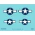 Eduard P-51D national insignia matrica