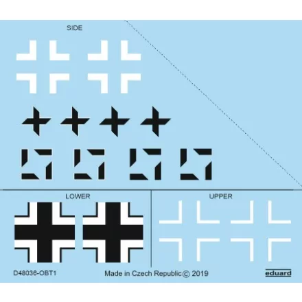Eduard Fw 190A-8/ R2 national insignia matrica