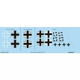 Eduard Fw 190A-4 national insignia matrica