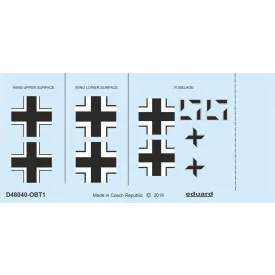 Eduard Fw 190A-2 national insignia matrica