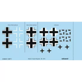 Eduard Fw 190A-3 national insignia matrica