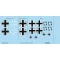 Eduard Fw 190A-3 national insignia matrica