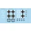 Eduard Bf 109G-6 national insignia matrica