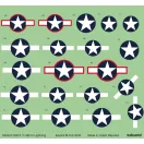 Eduard P-38F/ G matrica