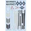 Eduard F-4B MARINES for TAMIYA matrica