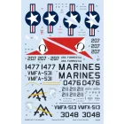 Eduard F-4B MARINES (Tamiya) matrica
