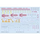 Eduard F-14 stencils (Tamiya) matrica