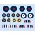 Eduard Spitfire Mk. V national insignia (Eduard) matrica