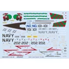 Eduard F-14A (Tamiya) matrica