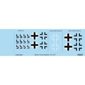 Eduard Fw 190A-8 national insignia matrica