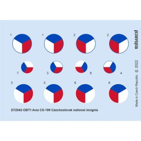   Eduard CS-199 Czechoslovak national insignia (Eduard) matrica