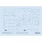 Eduard Bf 109F stencils (Eduard) matrica