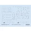Eduard Bf 109F stencils (Eduard) matrica