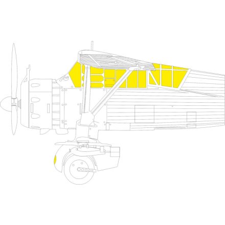 Eduard Lysander Mk. I/III TFace (Airfix) maszkoló