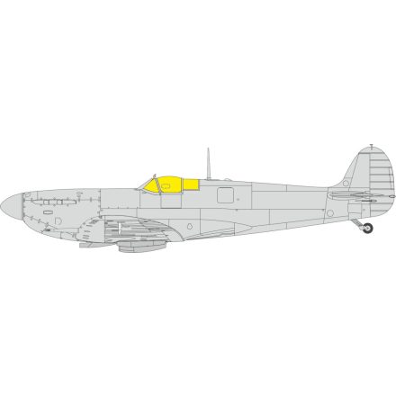Eduard Spitfire Mk. II TFace (Eduard) maszkoló