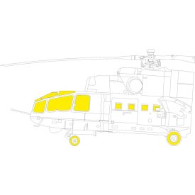 Eduard Mi-24A TFace (Trumpeter) maszkoló