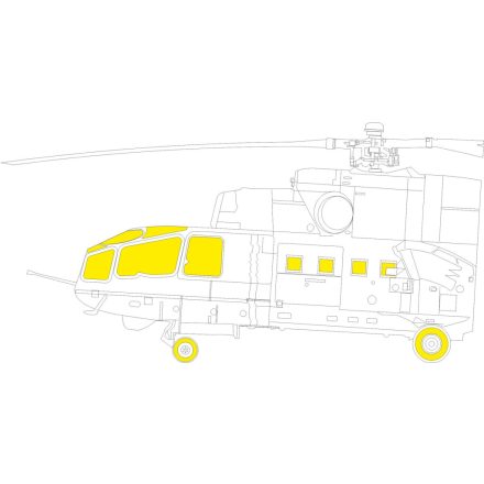 Eduard Mi-24A TFace (Trumpeter) maszkoló