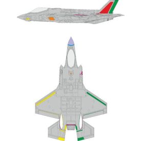 Eduard F-35A RAM coating late (Italeri) maszkoló