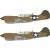 Eduard P-40K US national insignia (Eduard) maszkoló