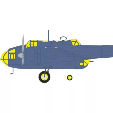 Eduard Hampden TB Mk. I torpedo bomber (ICM) maszkoló