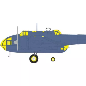 Eduard Hampden TB Mk. I torpedo bomber TFace (ICM) maszkoló