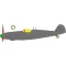 Eduard Bf 109G-6 late Erla canopy TFace (Tamiya) maszkoló