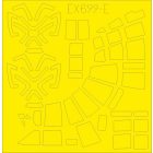 Eduard He 111Z TFace (ICM) maszkoló