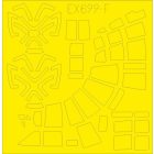 Eduard He 111Z TFace (ICM) maszkoló