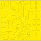 Eduard He 111Z TFace (ICM) maszkoló